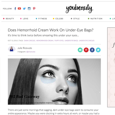 October 2015, YouBeauty.com