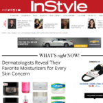 InStyle.com February 2016 “Dermatologists Reveal Their Favorite Moisturizers for Every Skin Concern”