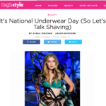 People.com August 2016 “It’s National Underwear Day (So Let’s Talk Shaving)”